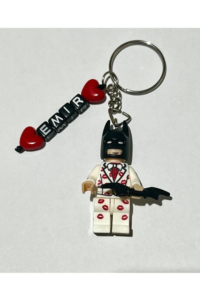 Mini figür anahtarlık kişiye özel isimli