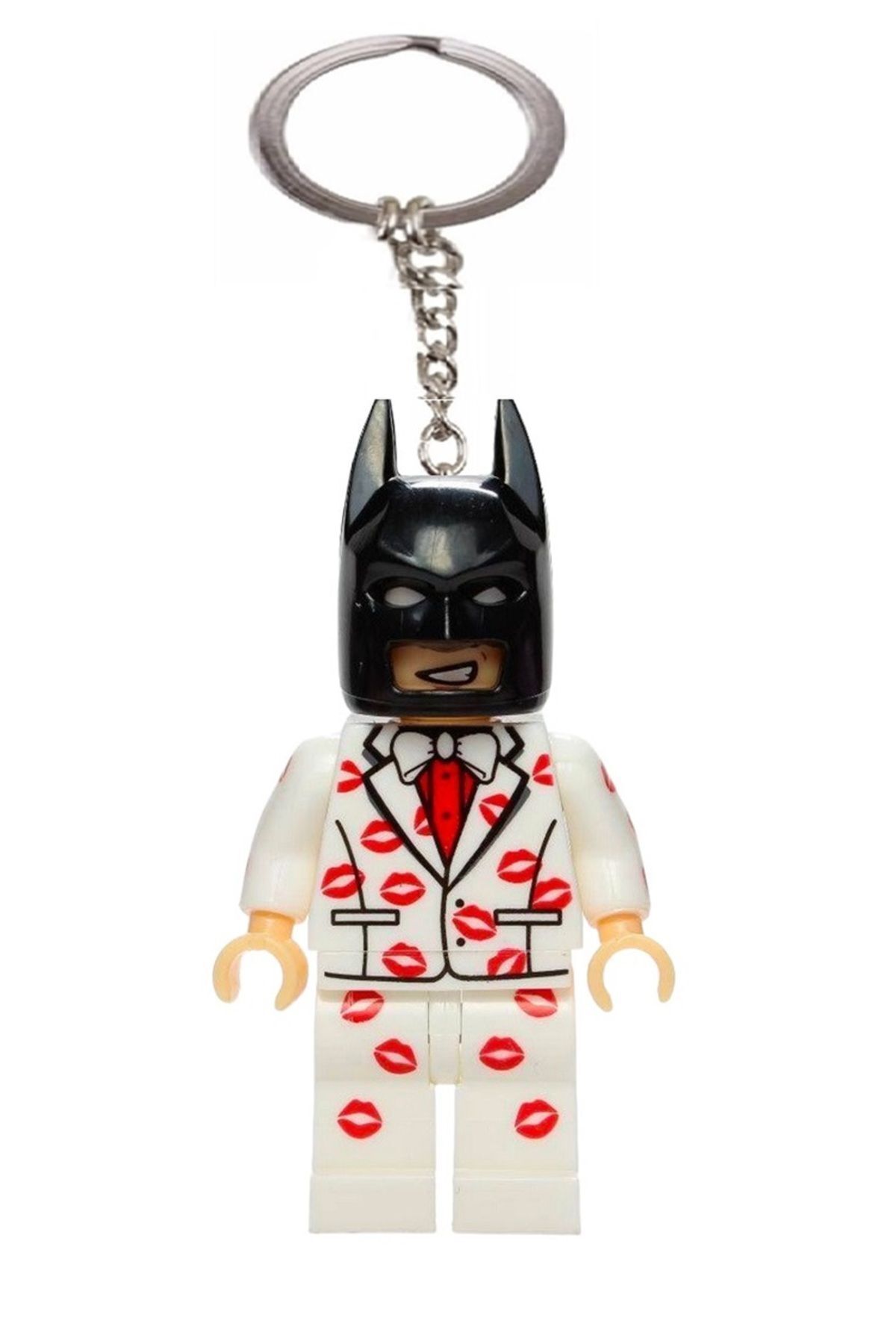 Mini Figür Anahtarlık Yapı Taşları Batman Love