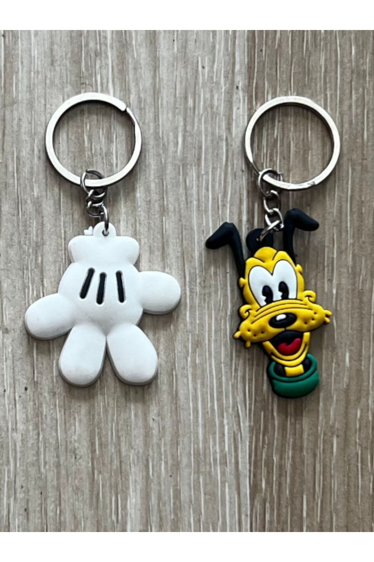 2 adet anahtarlık Mickey