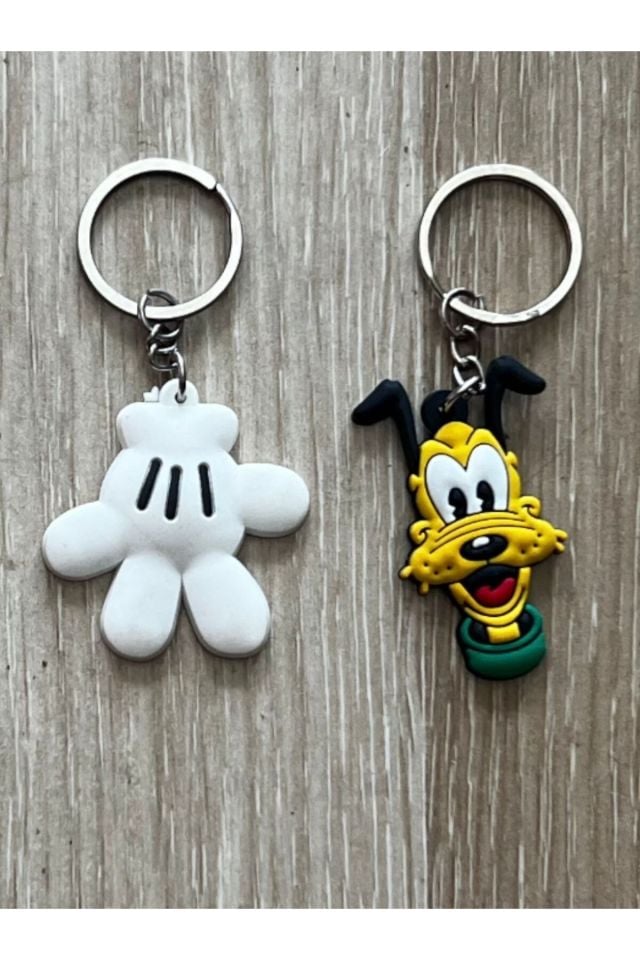 2 adet anahtarlık Mickey