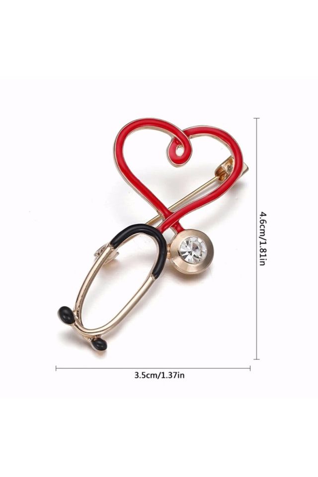 Doktor - Hemşire Aksesuar Aksesuar Broş Yaka Iğnesi