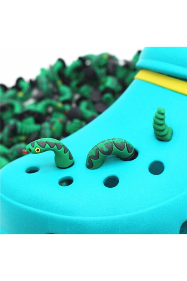 3 D Croks Terlik Süsü (3 Parça)