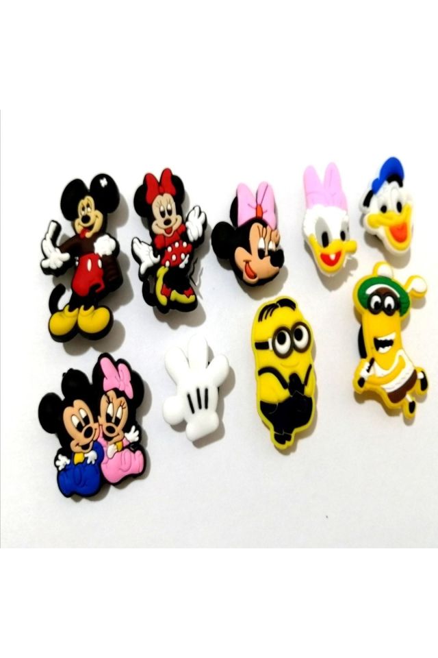 9 Adet Terlik Süsleri Set Mickey