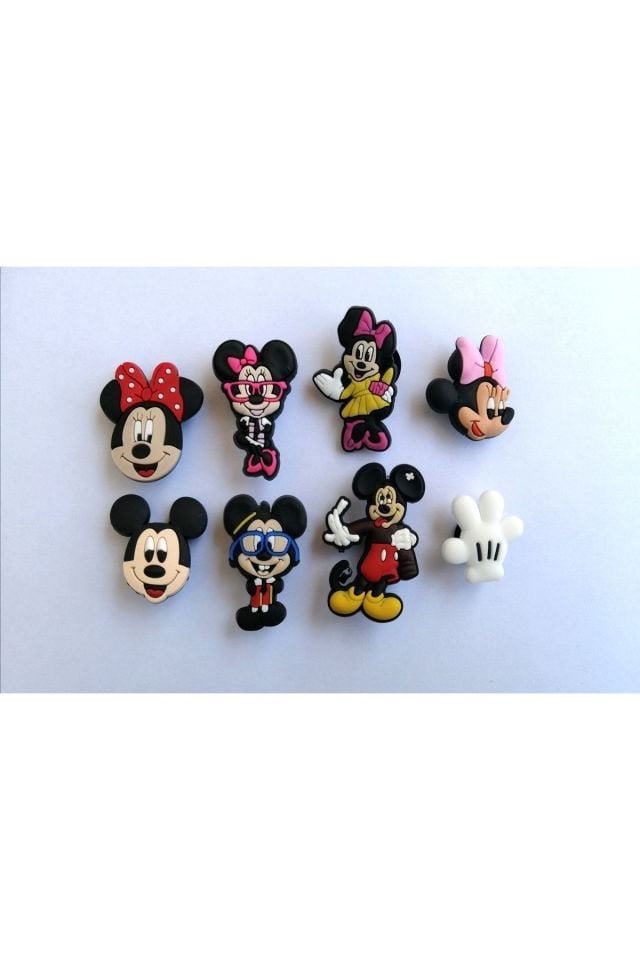 8 Adet Terlik Süsleri Set Mickey