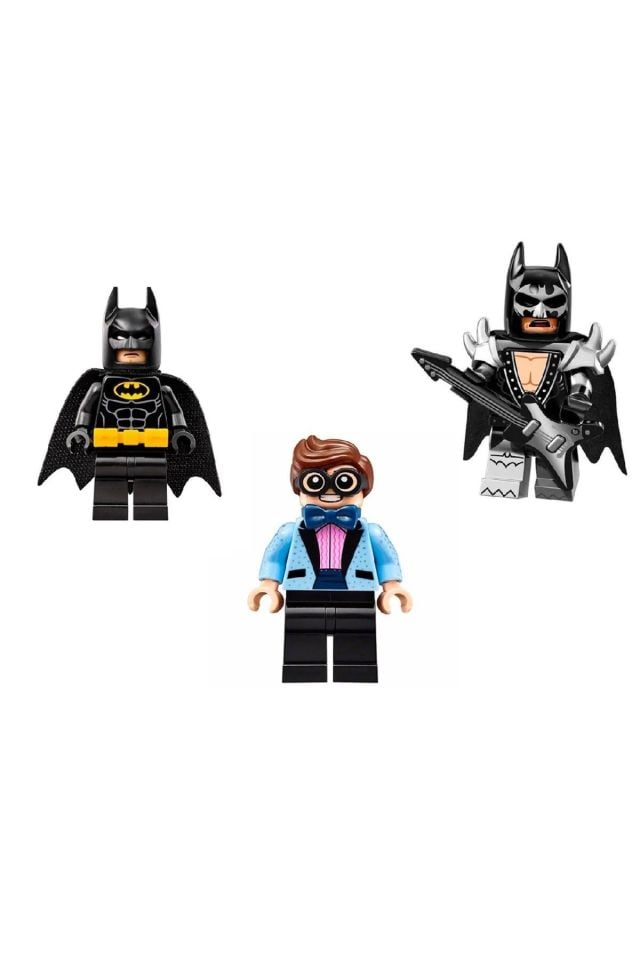 3 Lü Mini Figür Batman Yapı Taşları Figür