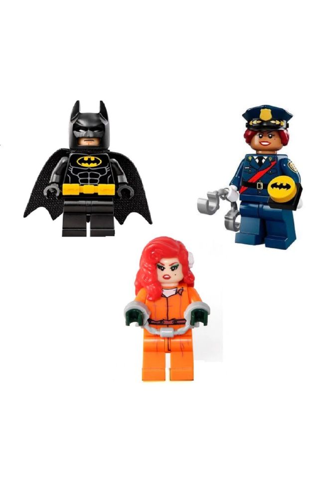 3 Lü Mini Figür Batman Yapı Taşları