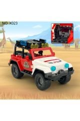 Swat askeri jeep yapı taşları görsel gibidir