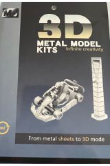 3D Metal Yapı Taşları Çocuk ve Yetişkin için kendin yap