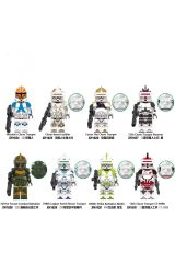 8 Adet Uyumlu Yapı Taşları Star Wars Seti