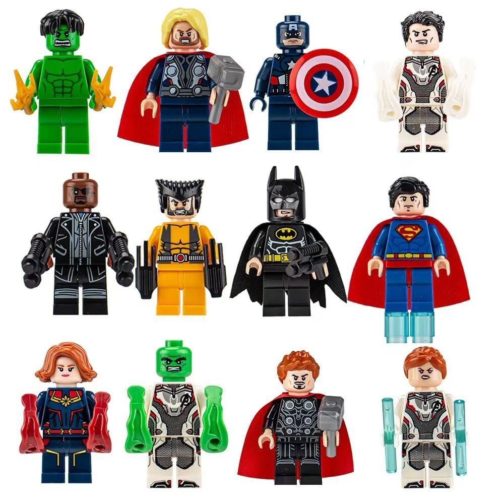 12 Adet LEGO Uyumlu set