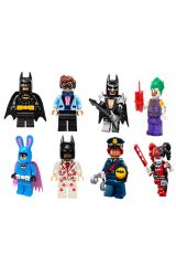 Mini figür arkham Batman serisi 8 Li Set