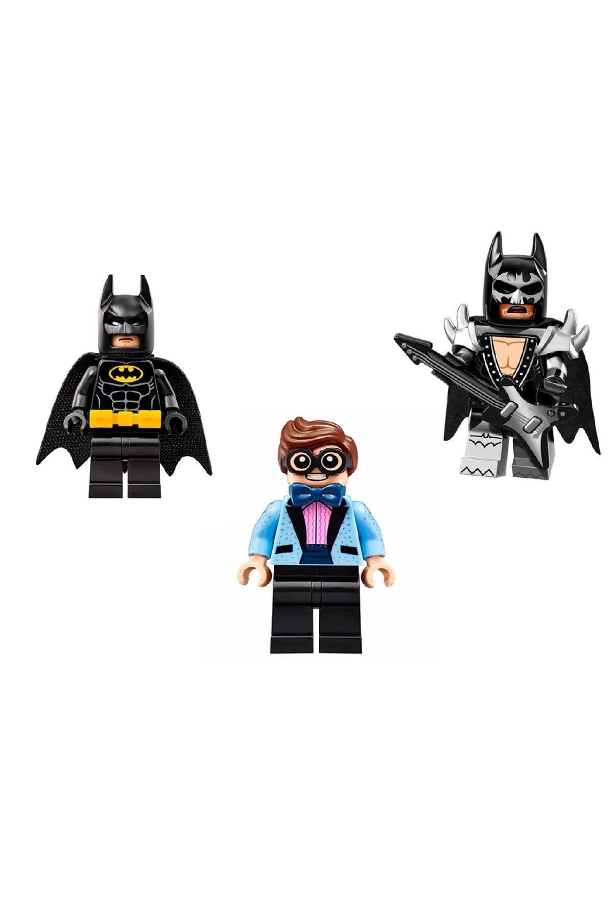 3 Lü Mini Figür Batman Yapı Taşları Figür