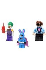 3 Lü Mini Figür Batman -JOKER- ROBİN Yapı Taşları