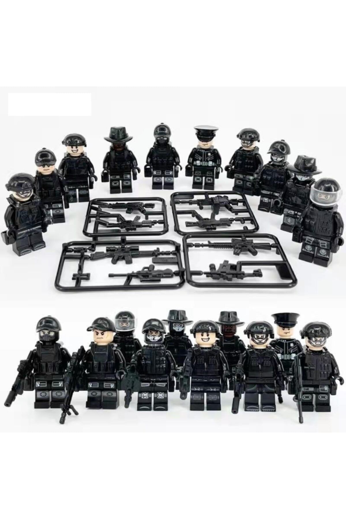 Legoedy Yeni 10 Lu Swat Asker Seti Lego Uyumlu Görsel Ile Aynı Gönderilir