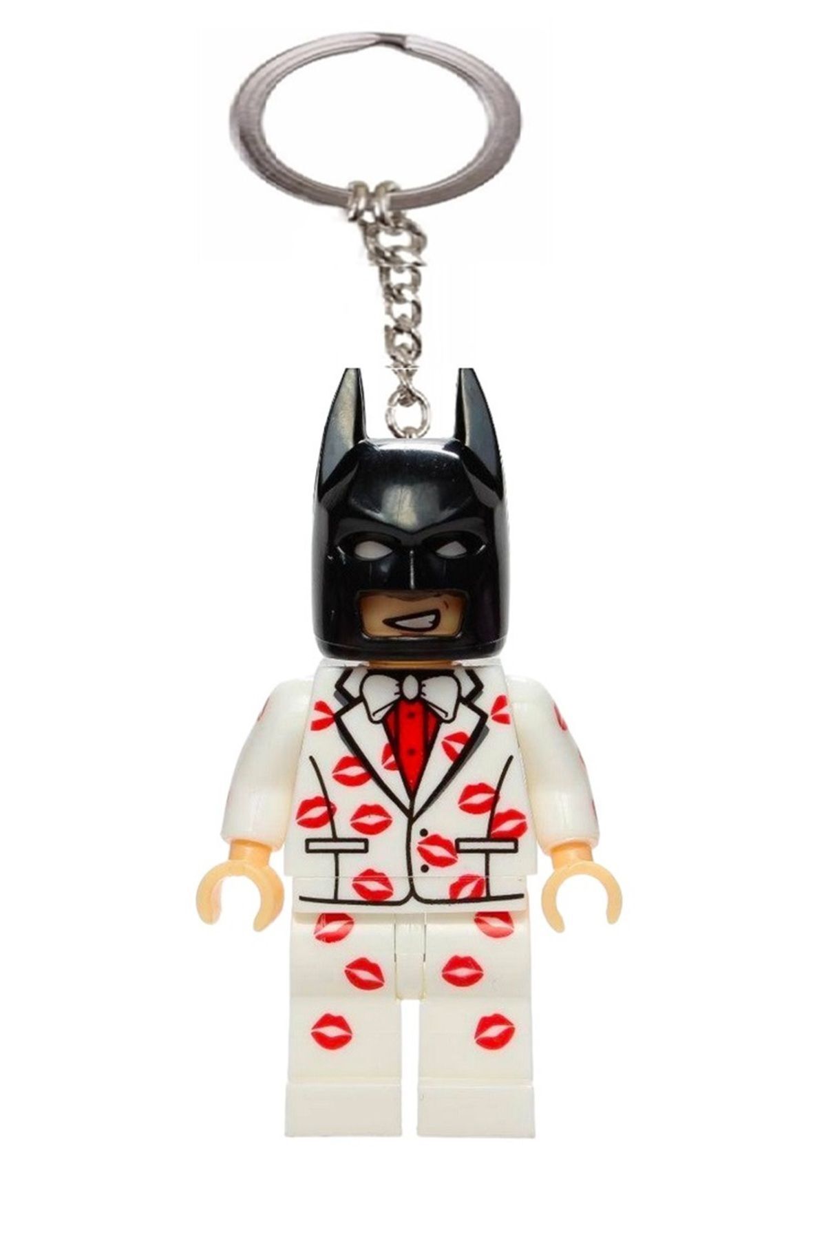 Mini Figür Anahtarlık Yapı Taşları Batman Love