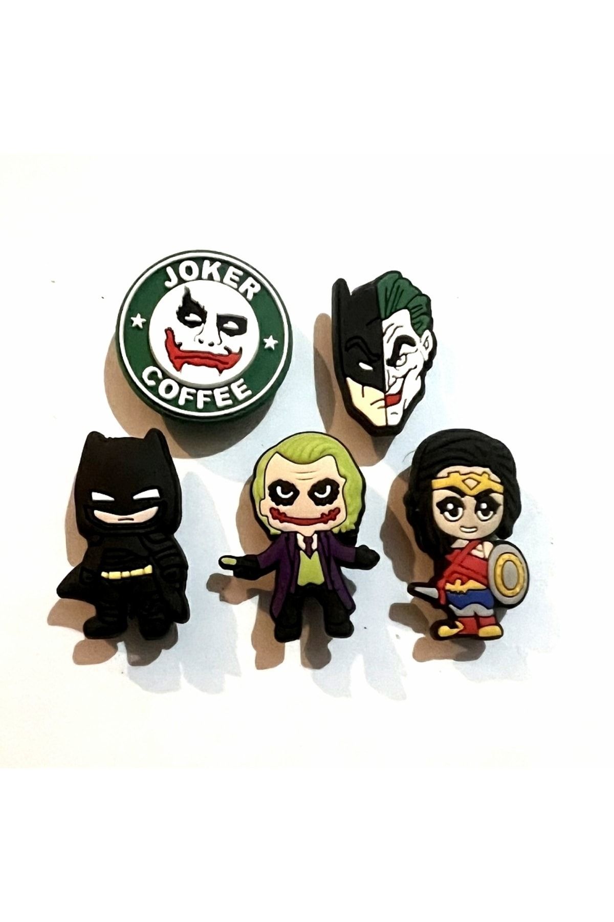 Terlik Süsleri Set 5 Adet Joker&batman 1. Kalite