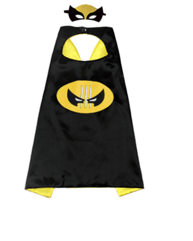 Batman Avengers Pelerin + Maske Kostüm Seti 70x70 Cm no:2