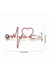 2 Li Doktor - Hemşire Aksesuar Aksesuar Broş Yaka Iğnesi