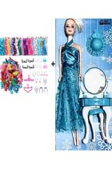 48 Parça Oyuncak Bebek Ve Aksesuarları Barbie Frozen Uyumludur Görsel Gibidir