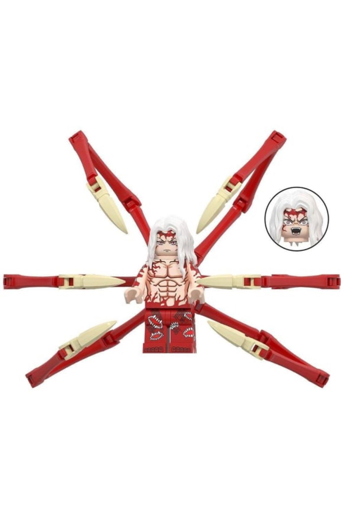 Anime Demon Slayer Mini Figür Kibutsuji Muzan