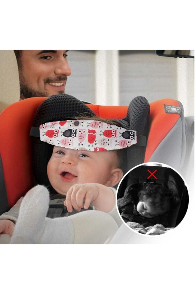 Oto Koltugu Ve Puset Için Baş Destegi %100 Pamuk Kumaştan Üretilmiş