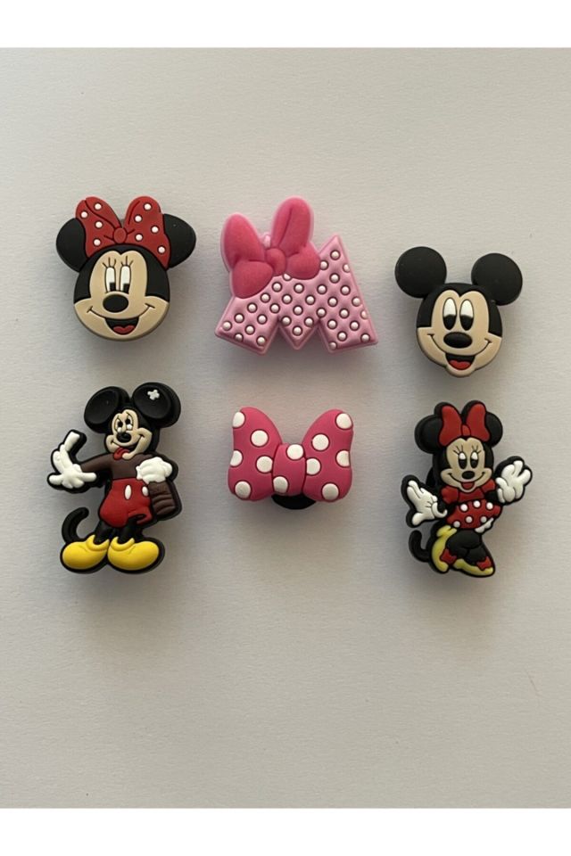 Butik Crocss Terlik Süsü Jıbbtzz 6lı Set