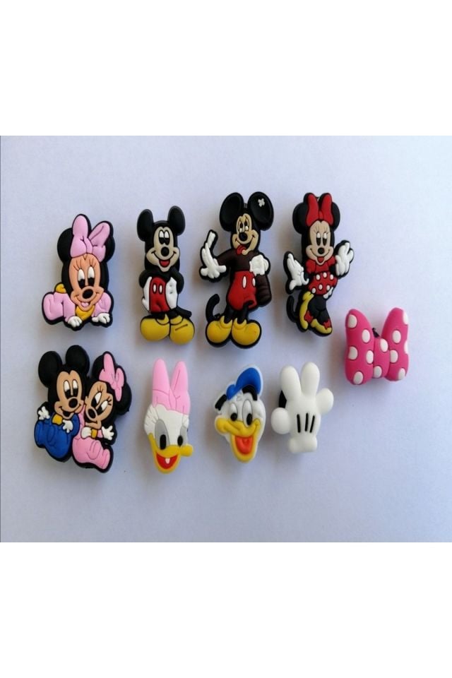 9 Adet Terlik Süsleri Set Mickey